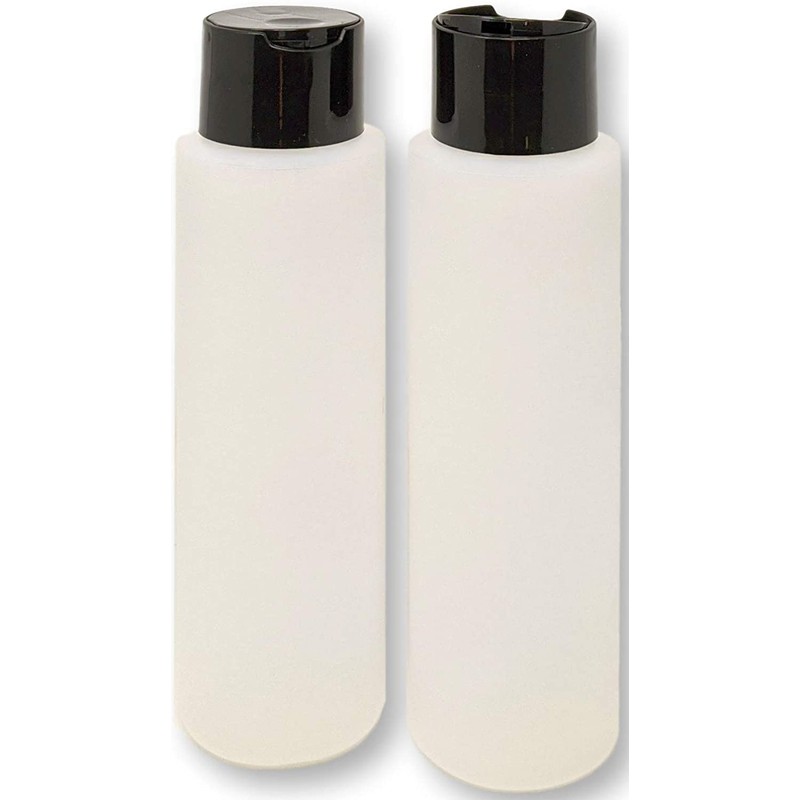 2 Pack Refillable 16 Ounce HDPE Squeeze Bottles With"Stand On
