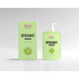 All-Natural Bergamot Shampoo – Nourishing Hair Care with Hydrating Botanicals for Strength, Shine & Healthy Scalp, 12oz