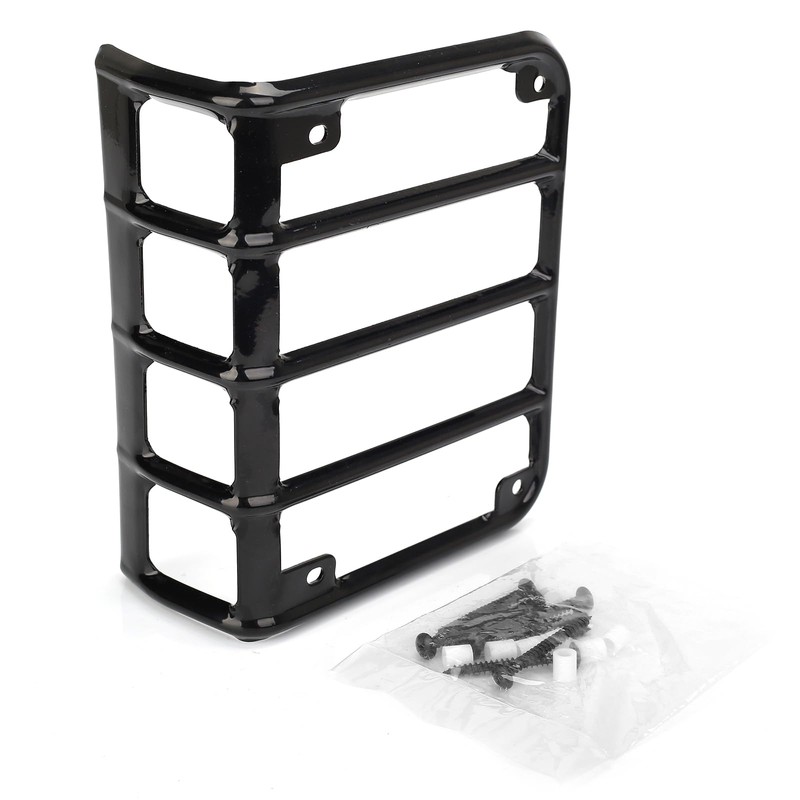 SINLIRU JK Taillight Covers Black Tail Light Guards for 2007-2017