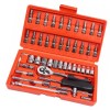 Unbranded Ratchet Socket Wrench Set Mechanic Hand Tool Kit With
