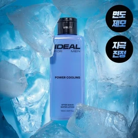 Ideal for Men Power Cooling Aftershave Water Lotion 150mL / 아이디얼포맨 파워쿨링 애프터쉐이브 워터로션 150mL