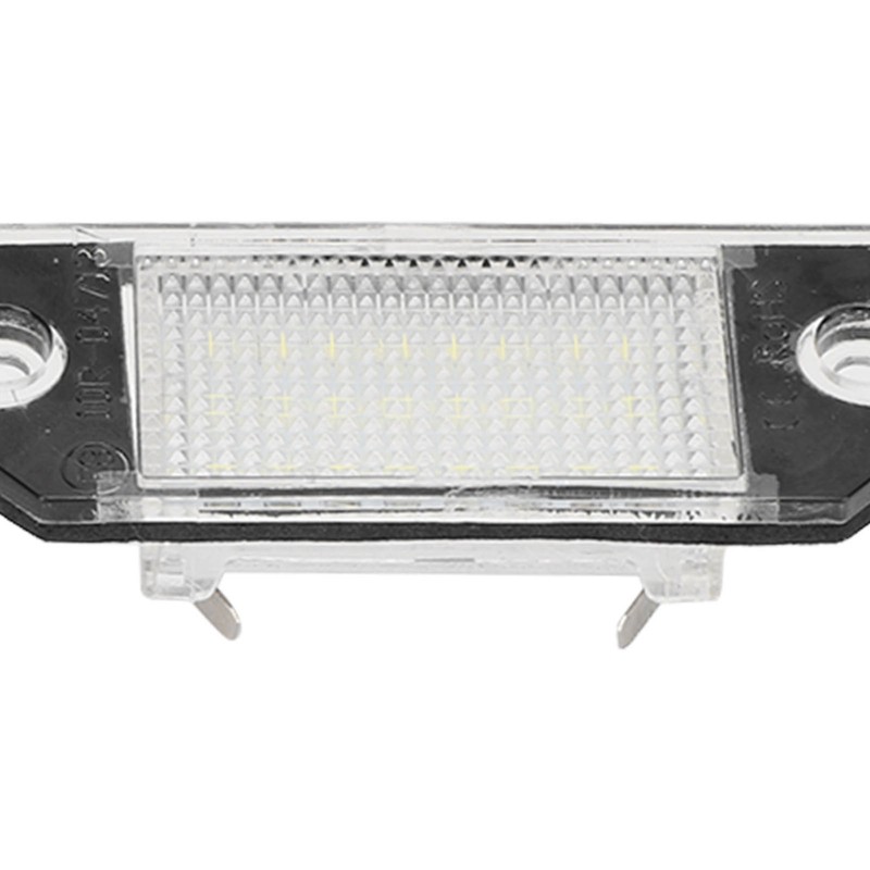 Pair LED Licence Plate Light Anti Rear End Collision Replacement