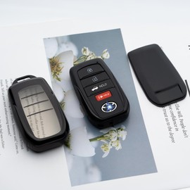 Tautrophen Key Fob Cover Compatible with Toyota Crown Corolla Cross Highlander Tundra Prius Venza Sequoia Camry 2025