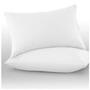 Microfiber Pillow Cases 2 Pack - Plain Dyed Housewife Pillowcases