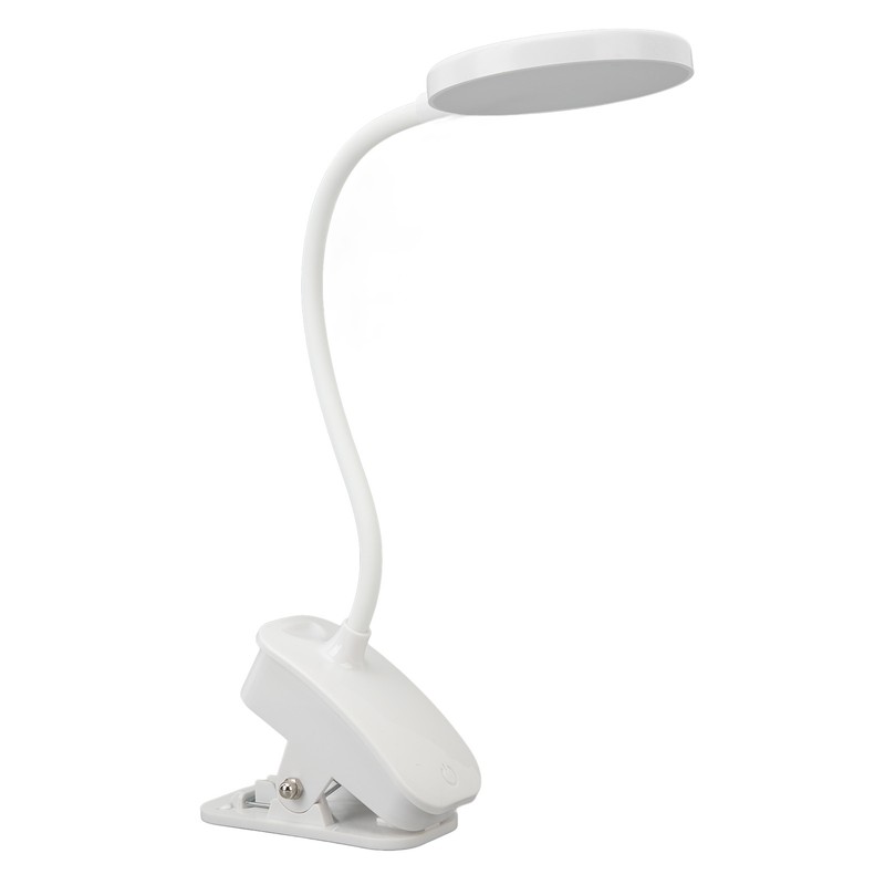 LED Clip Lamp Desk Table Foldable USB Eye Protection Study