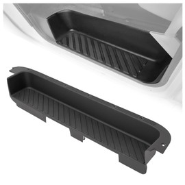 KUAFU Passenger Side Door Sill Plate Compatible with 1997-2019 Ford E-150 E-250 E-350 E-450 Econoline Super Duty Replacement for F7UZ-1513228-AAB Door Scuff Plate PP Plastic