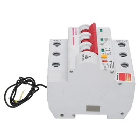 Smart Circuit Breaker, AC220V PA66-DSM Flame Retardant Shell Phone APP Remote Switch (3P 63A)
