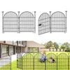 ADAVIN Tall Garden Fence with Gate, 4 Panels 36in(H) Dog