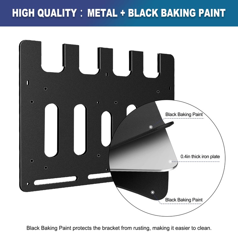 Riuog Wall Mount for Makita Battery Holders and Chargers Wall