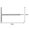 TONE T-Shaped Hexagon Wrench THW-05, Width Across Flat Sides 5mm