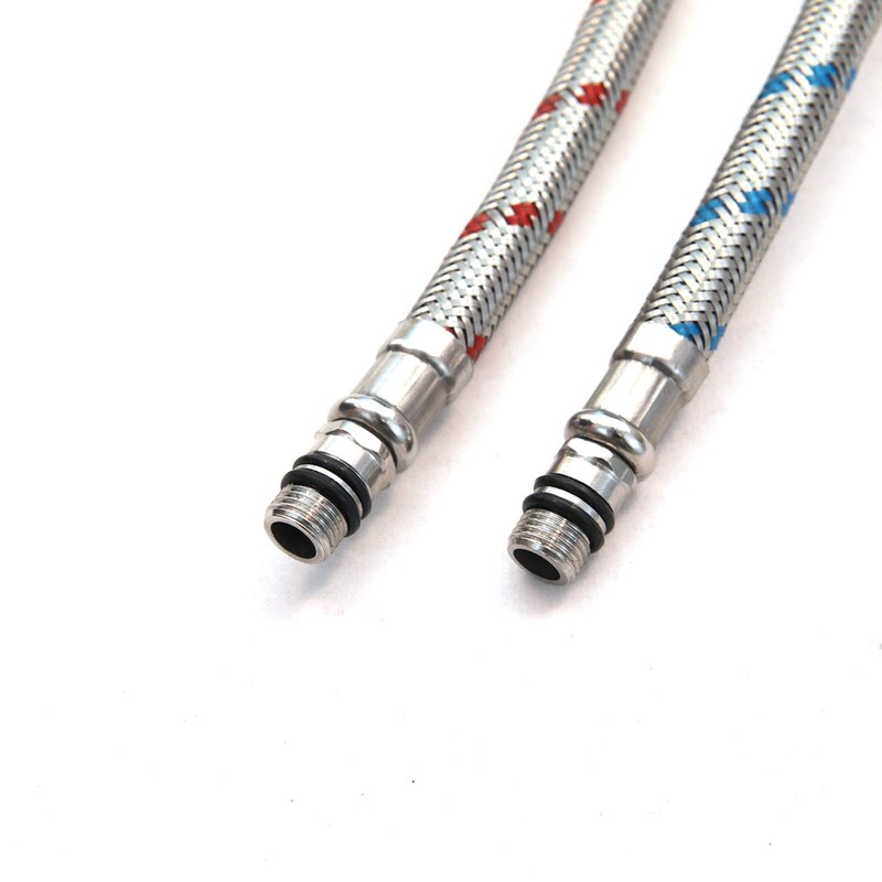 BWE 40-Inch Long Faucet Connector Braided Stainless Steel Supply Hose