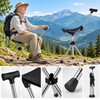 2-in-1 Folding Cane Chair for Walking and Resting – Portable