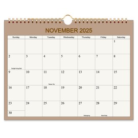 Calendar 2025-2027 - Wall Calendar Runs from Nov 2025 to Jun 2027-20 Monthly Calendar with Thick Paper for Planning and Organizing for Home or Office, Calender Planner, 8.5 x 11 In 2025 27 Calendars
