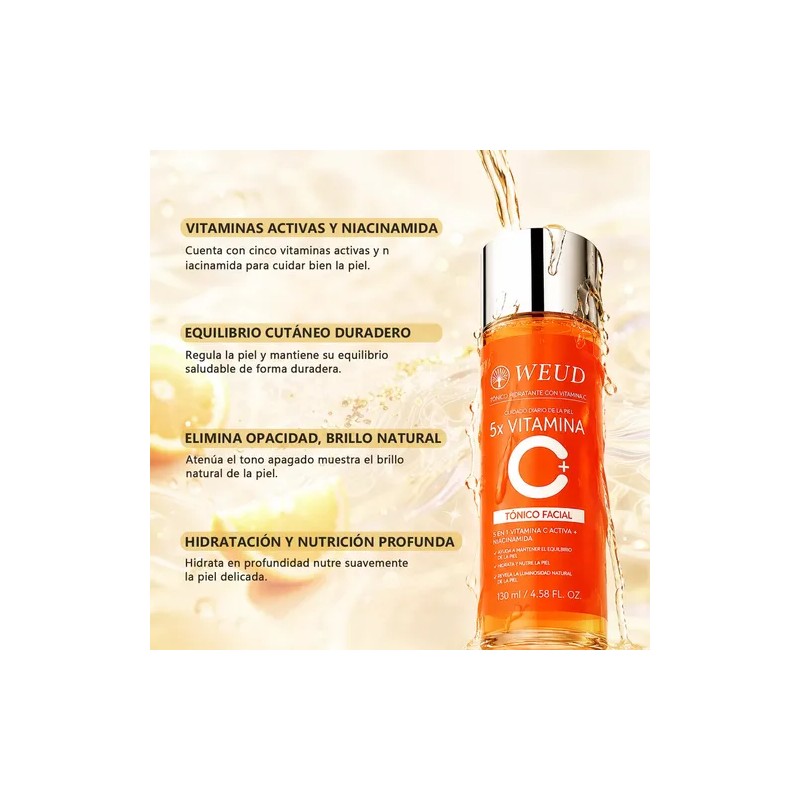 Facial Weud Antiedad Y Firmeza: Sérum Propóleo+tónico Vit C