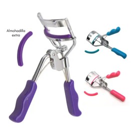 Enchinador Rizador De Pestañas Eyelash Curlier Maxi By Apple Color Morado