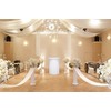 2 Packs Round Cocktail Table Cloth with Wavy Drapes, Spandex