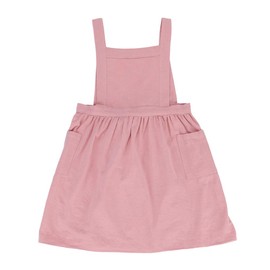 Kids’ Art Crafts Aprons Cotton Linen Children’s Smocks with Pockets Boys Girls Lovely Cooking Baking Bib Apron with Adjustable Strap Art Sleeveless Pinafore for Kitchen Cook Gardening DIY Painting