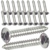 4.8mm x 32mm Pozi Pan Self-Tapping Screws - Marine Grade