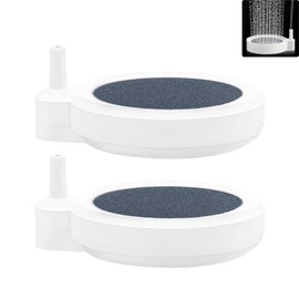 JLEivvi 2 PCS Air Bubbler Stone for Aquarium Fish Tank 1.97 Inch Nano Airstone for Aquarium Fish Tank Accessories for Oxygen Diffuser