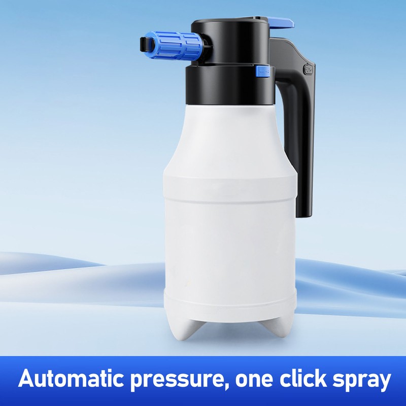 Electric Foam Sprayer with USB Pressurized 1.5L for Home Garden