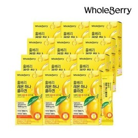 Whole Berry Lemon Hana Collagen 12 boxes (15g 14 packets, 12 boxes, 168 packets) 690103 / 홀베리레몬 하나 콜라겐 12박스(15g14포12박스168포)690103