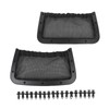 Generic Backrest Rear Storage Net, 2PCS Mesh Pocket Organizer Replacement
