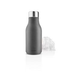 EVA SOLO | Liquid Soap Squeeze Dispenser 7oz | Decorative Soft Silicone Dispenser | Danish Design & Functionality | Elephant grey