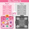 maysida Unicorn Dance Mat Toys for 3-12 Year Old Girls,