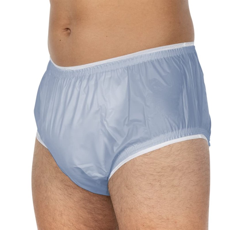 Suprima 1-206-037 Unisex PVC Incontinence Briefs Size 42 Mint