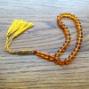 Misbaha 33 Prayer Beads Natural Pressed Amber & Resin scented