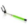 AABCOOLING Selfie Stick 2 Green Arm Self-Timer Pole Telescopic Monopod