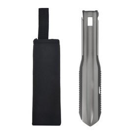Camping Shovel, Titanium Hand Shovel, Titanium Outdoor Camping Shovel, Ultralight Backpacking Trowel Shovel for Outdoor Hiking, Camping, Backpacking