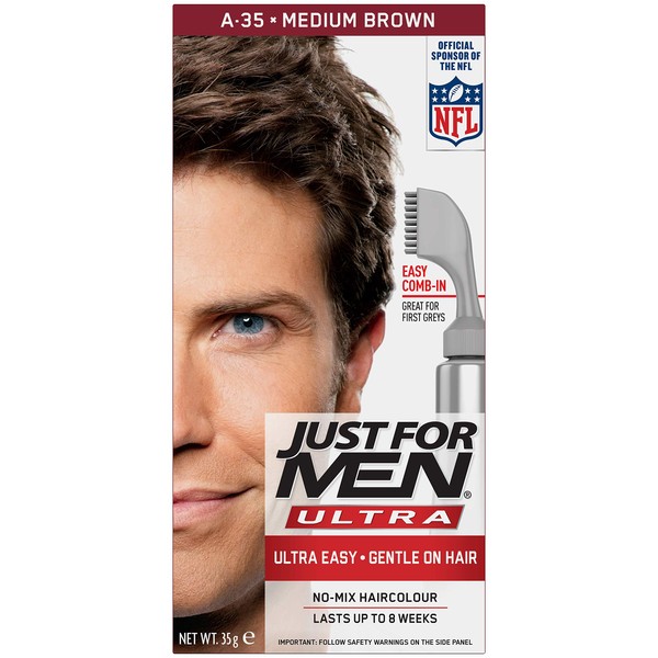 Just For Men Autostop Haircolour Medium Brown A-35 - 1 Pack