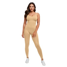 speerise Women Slimming Sleeveless Bodysuit Tank Leotard Jumpsuits Romper for Women, Girls for Gym, Yoga, Workout, Ballet