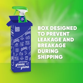 Fantastik All Purpose Cleaner, Multipurpose Surface Cleaner & Kitchen Grease Removal, Packaging Designed to Prevent Leakage and Breakage, Fresh Scent, 32 Fl Oz