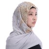 Lina & Lily Premium Chiffon Hijab Head Scarf Wrap with