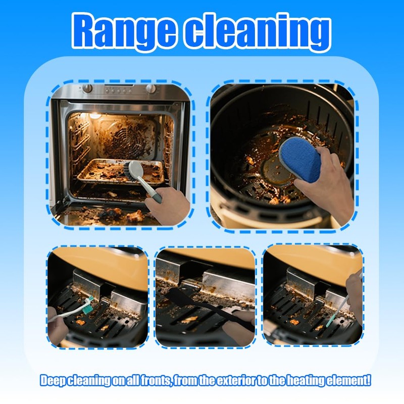 Air Fryer Cleaning Tools Set, Airfryer Cleaner Brush, Air Fryer