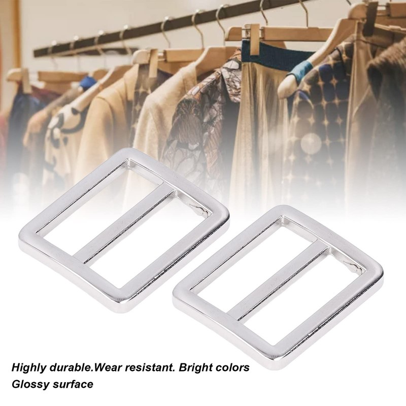 Hapivida Pack of 10 Adjustable Triglides Slides, 25 mm Metal