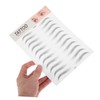 Vaguelly Fake Eyebrows Sticker 5pcs Realistic Hair-like Brow Stickers for