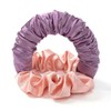 GXGM Heatless curls,weicher Schlafkrawatten-Scrunchie,Scrunchie a rullo senza calore per capelli