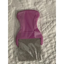 Unbranded Hair Lice Pets Flea Egg Dirt Dust Remover Steel Tooth Comb Health Brush Random