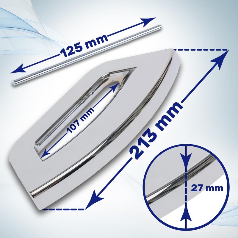Washing Machine Door Handle 211 x 107 x 27 mm