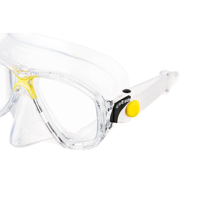 Cressi Sub S.p.A. Marea Masque de plongée Transparent/Jaune