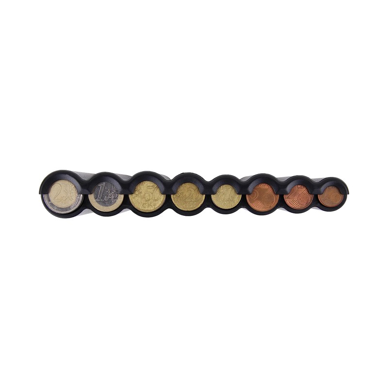 Coin Box - Compact with 8 Coins, Coin Sorter, Coin