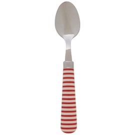 Kitchencraft KCTSPNHOOPRD Red Hoops Printed Spoon, Red