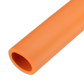 QUARKZMAN 45.7 cm Pipe Insulation Foam, Diameter 36 mm, Insulation Thickness 6 mm, Heating Pipe Cover for Fitness Equipment, Pipes, Handling (Orange)