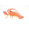 Warm & Fuzzy Lobster, Squeaks and Squirts Water, Rubber Crustaceans,