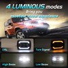 Sinoparcel Upgraded 5x7 7x6 Headlights with DRL/Turn Signal,H6054 6054 LED