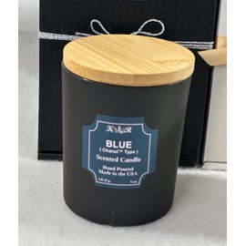 K_R-Blue + #5 Scented Candle Duo. Hand Poured. A Great Copy of The Designer Scent. Each is 5.0 oz. with appx. 15-20 hrs Burn time.
