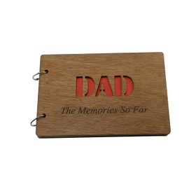 DAD The Memories So Far - Scrapbook, Photo Album or Notebook Idea for DAD, Fathersday or Birthday Gifts